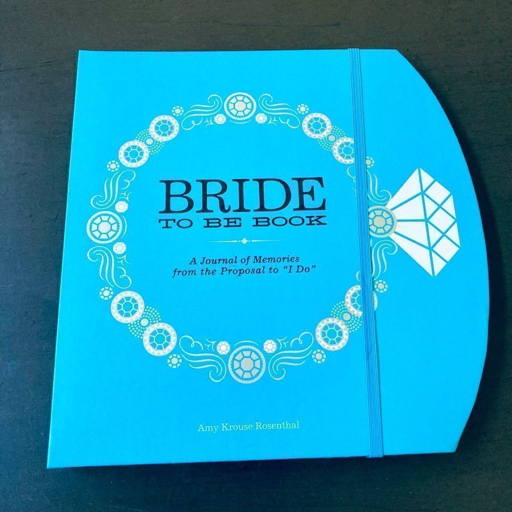 Bride to Be Wedding Planner Memory Book Journal